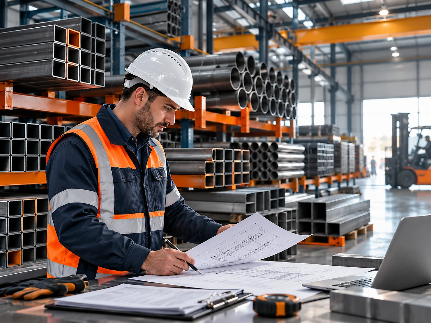 Proje bazlı profil ve boru malzeme planlaması